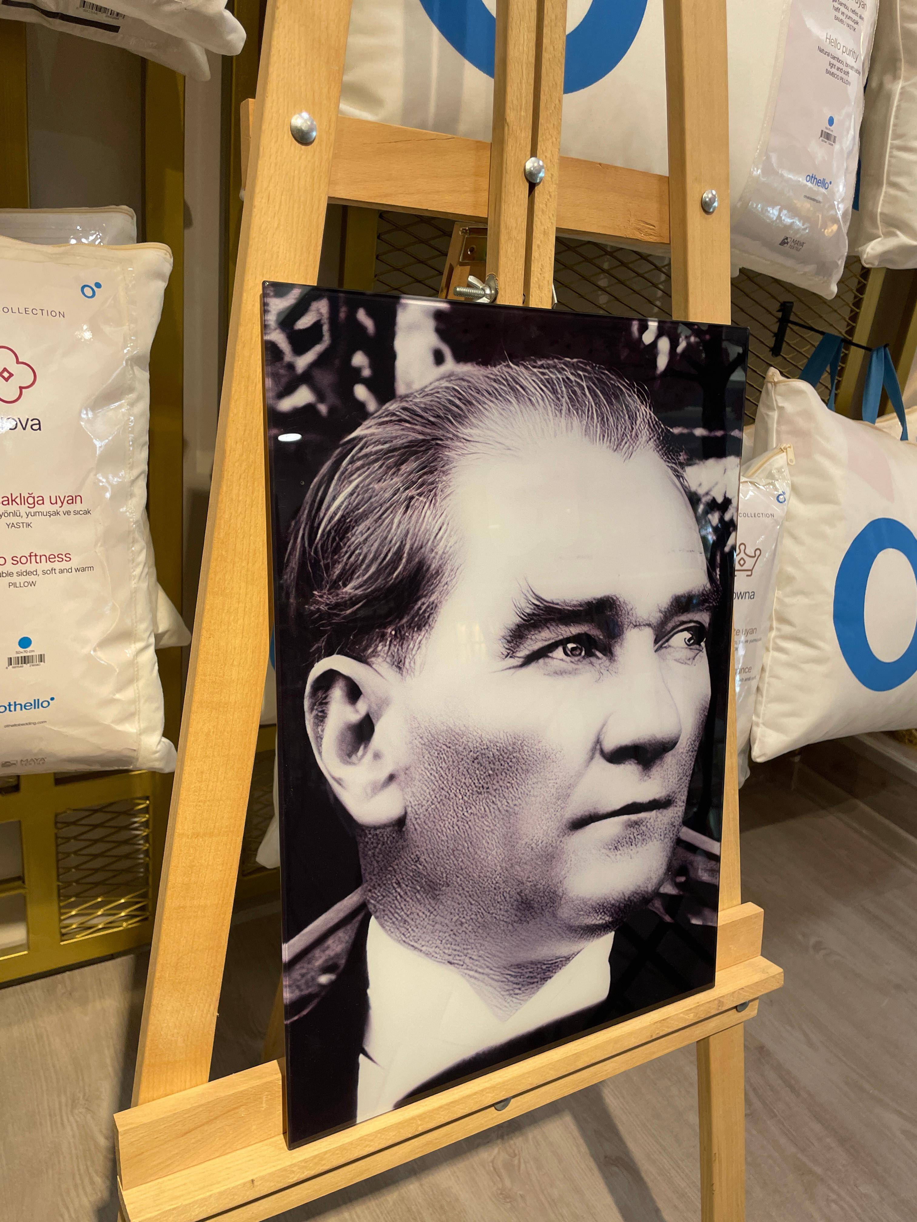 Atatürk Cam Tablo 35*50 cm - 3