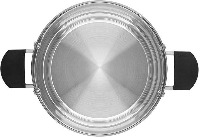 Castey Baltic Serisi Çelik Derin Haşlama Tenceresi 24 cm 8,5 Litre - 6