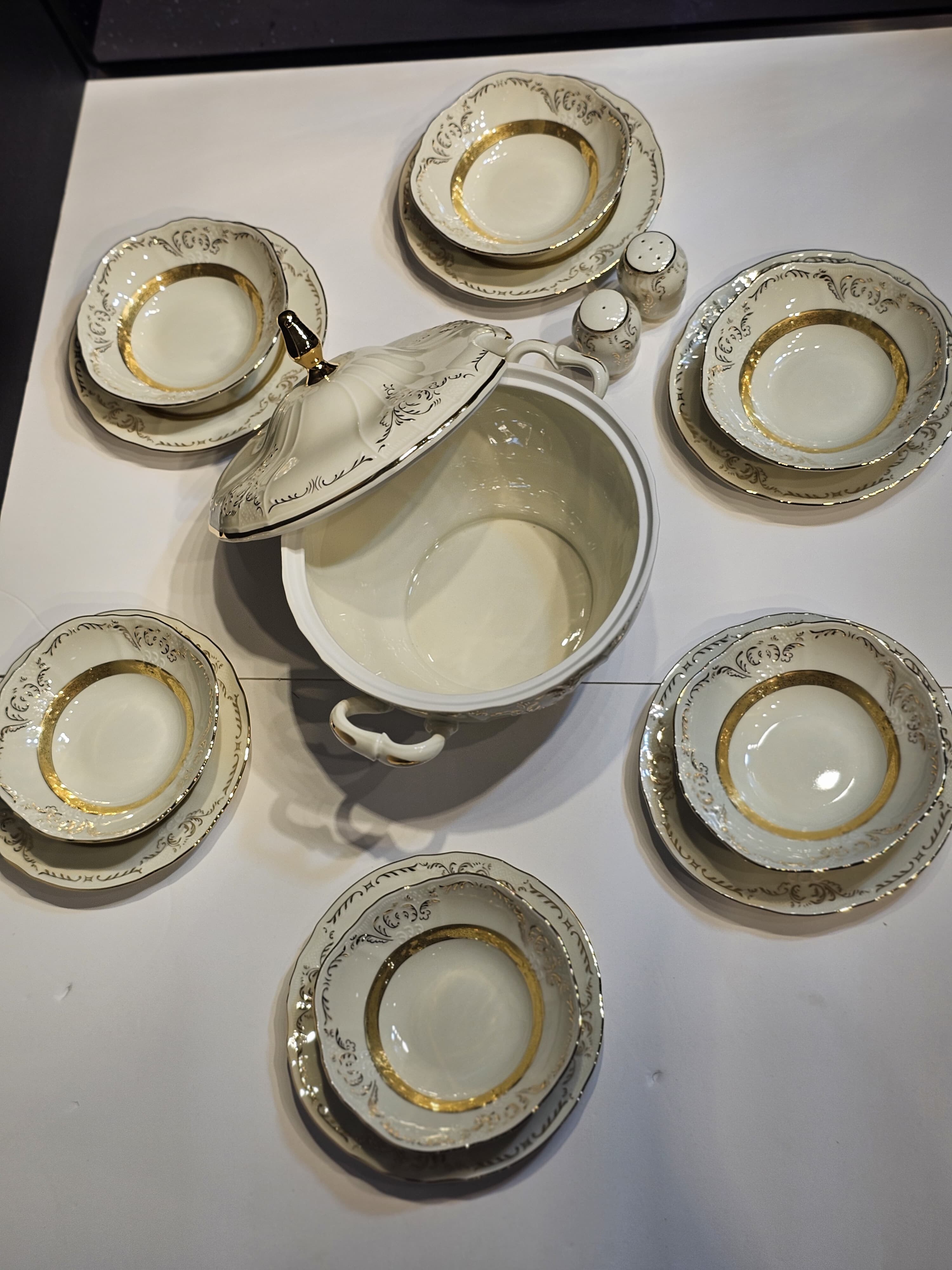Bernadotte Gold Yaldızlı 77 parça Yemek Takımı - 8