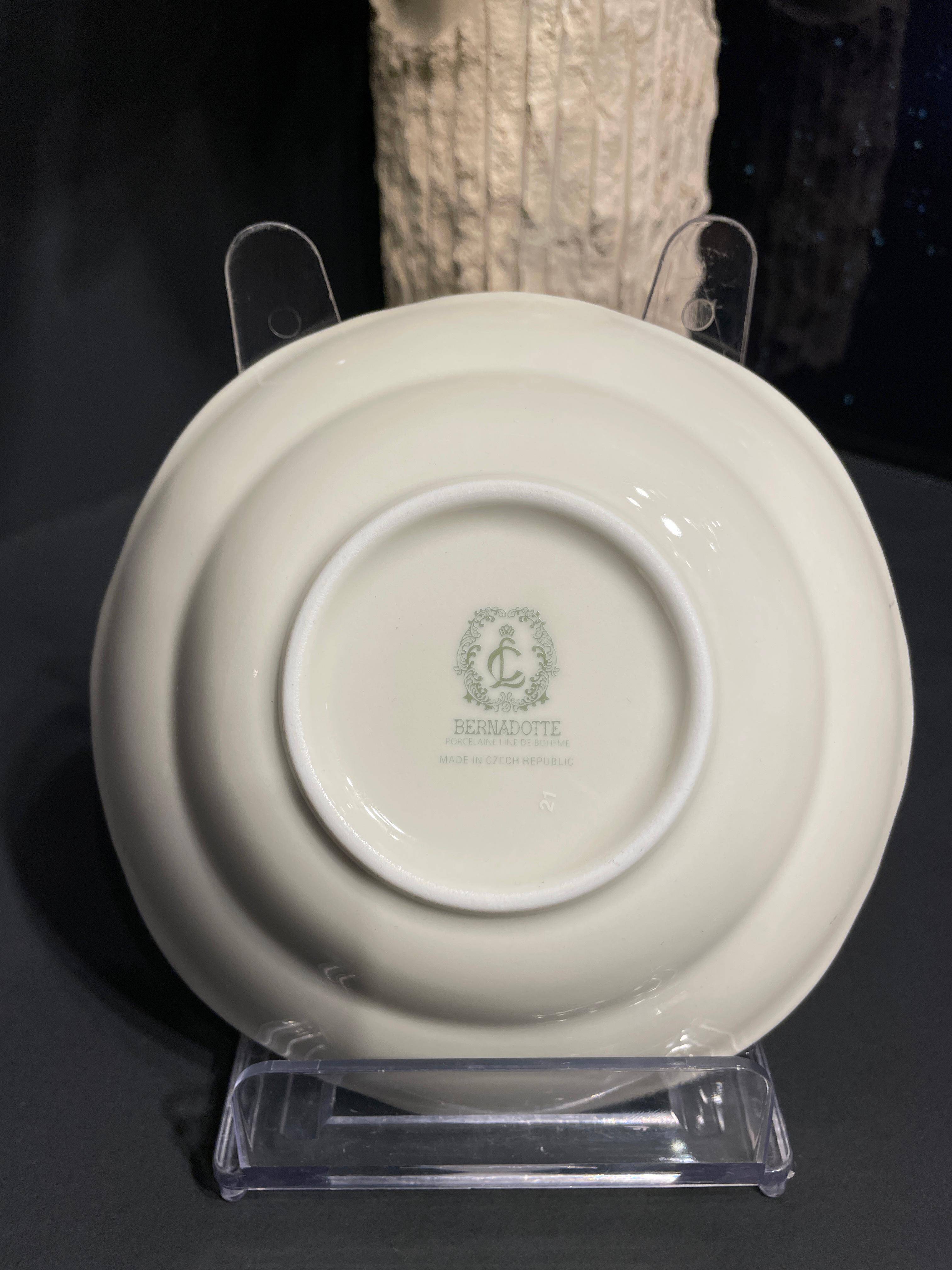 BERNADOTTE MAVİLİ THUN DINNER SET 12/77 PARÇA YEMEK TAKIMI - 2