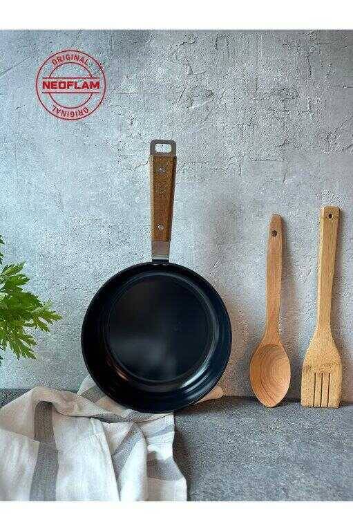 BIEN ALÜMİNYUM DÖKÜM WOK TAVA, SİYAH 20CM - 2
