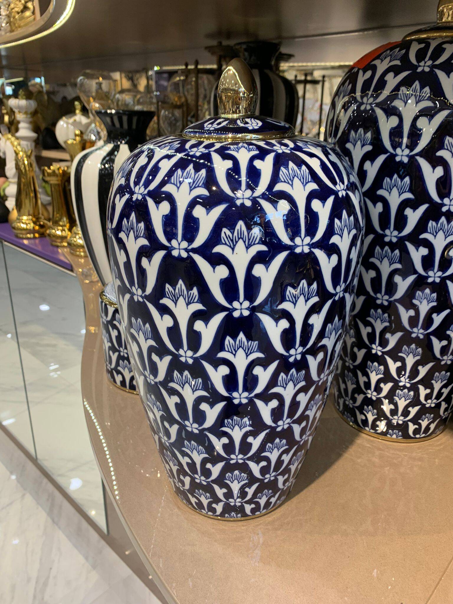 BLUE BLANC SERAMİK KÜP - 2