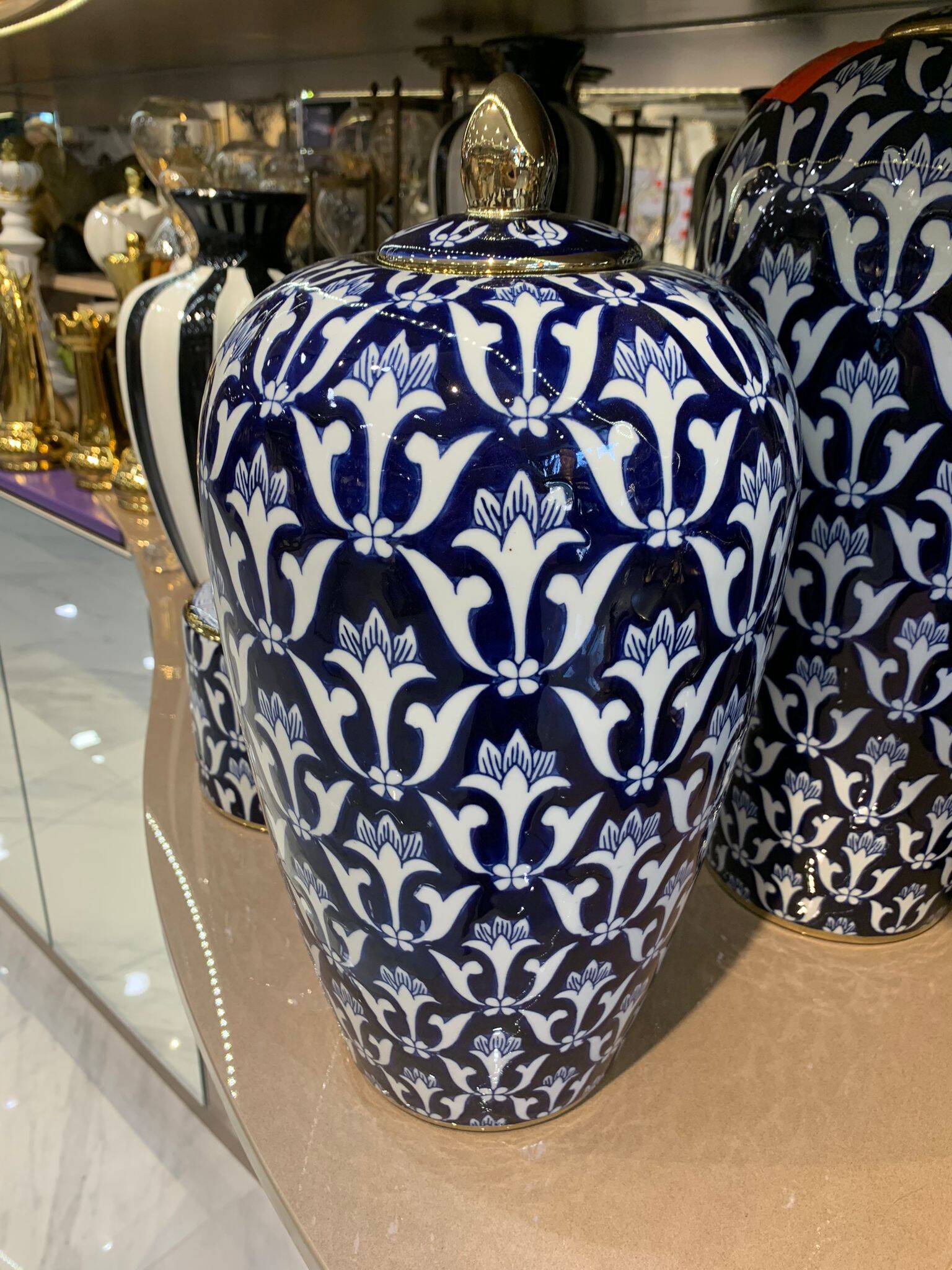 BLUE BLANC SERAMİK KÜP - 3