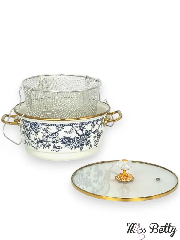 Blue Life Emaye Kızartma Tenceresi 22 Cm - 2
