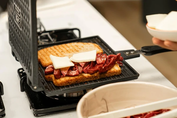 Brioni Diamond Ocak Üstü Maksi Boy Tost - 3
