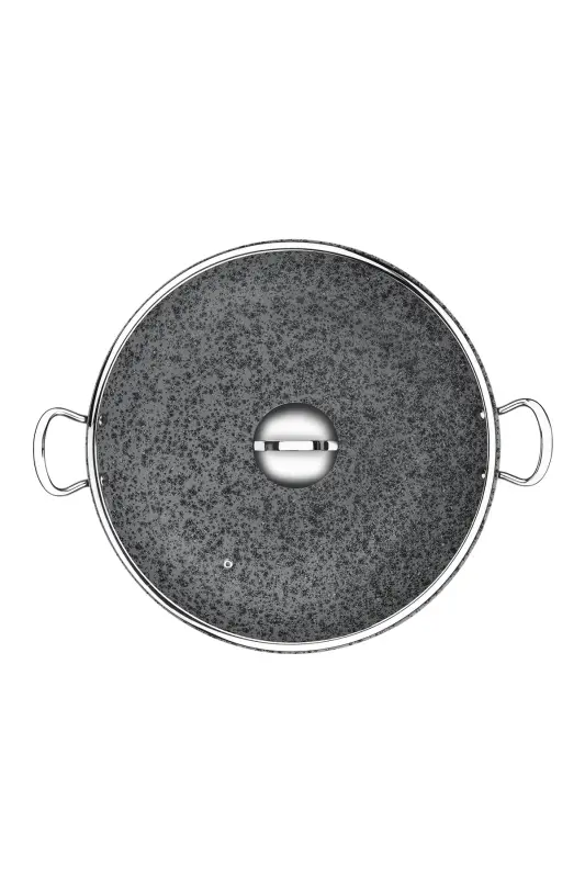 Brioni Stone-H 38 cm Çizilmez Yanmaz Yapışmaz İndüksiyonlu Şef Tenceresi - 3