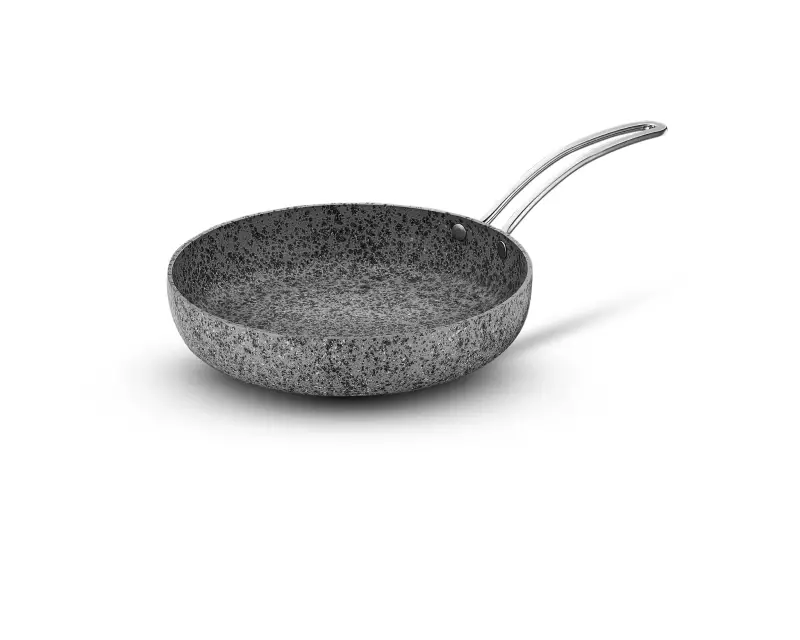 Stone-H 24 cm Çizilmez Yanmaz Yapışmaz Tava - 3