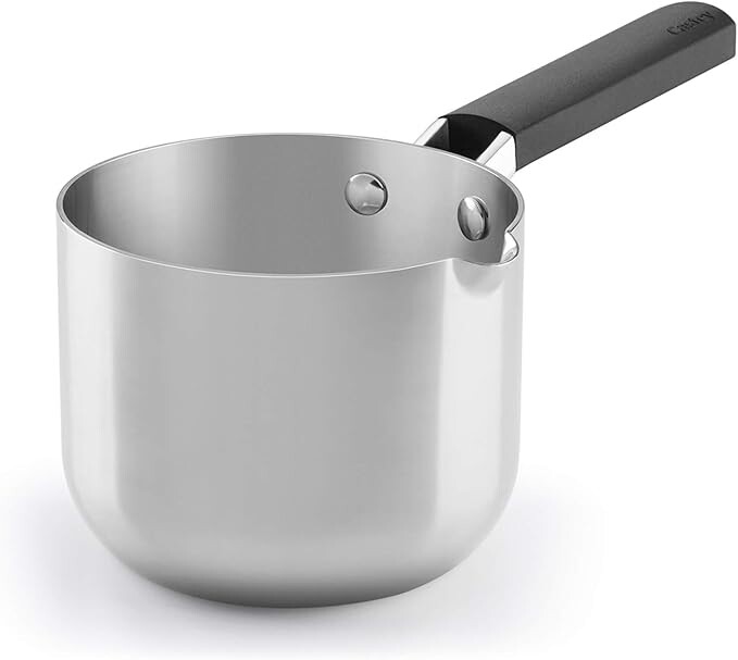 Castey Baltic Serisi Çelik Derin Sos Hazırlama Tenceresi 18 cm 3,5 Litre - 1