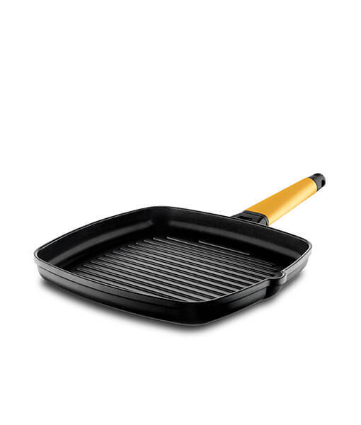 Castey Classic Serisi Izgara Kanallı Tava 27 cm - 1