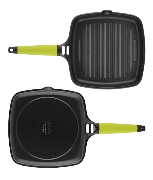Castey Fundix Serisi Izgara Kanallı Tava 27 cm - 3