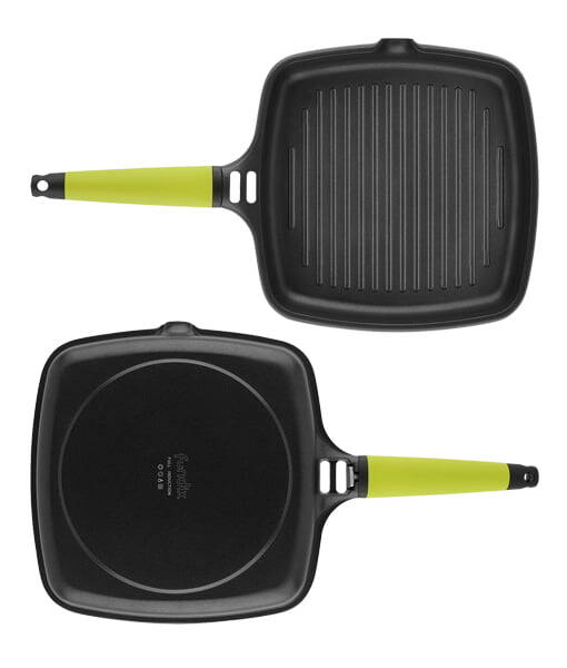Castey Fundix Serisi Izgara Kanallı Tava 27 cm - 3