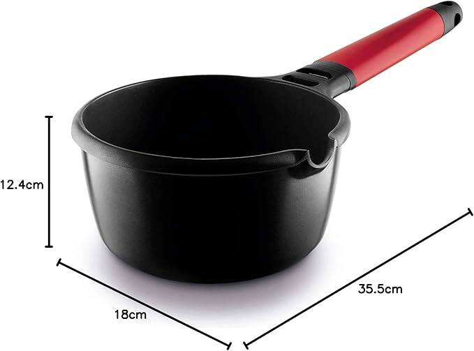 Castey Induction Serisi Sos Tenceresi 18 Cm - 5
