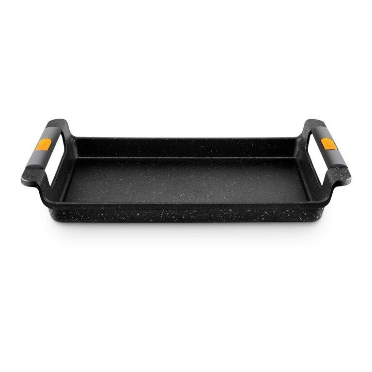 Castey Vulcano Serisi Düz Tepsi Tava 40 cm - 1