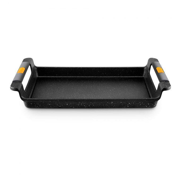 Castey Vulcano Serisi Düz Tepsi Tava 40 cm - 1