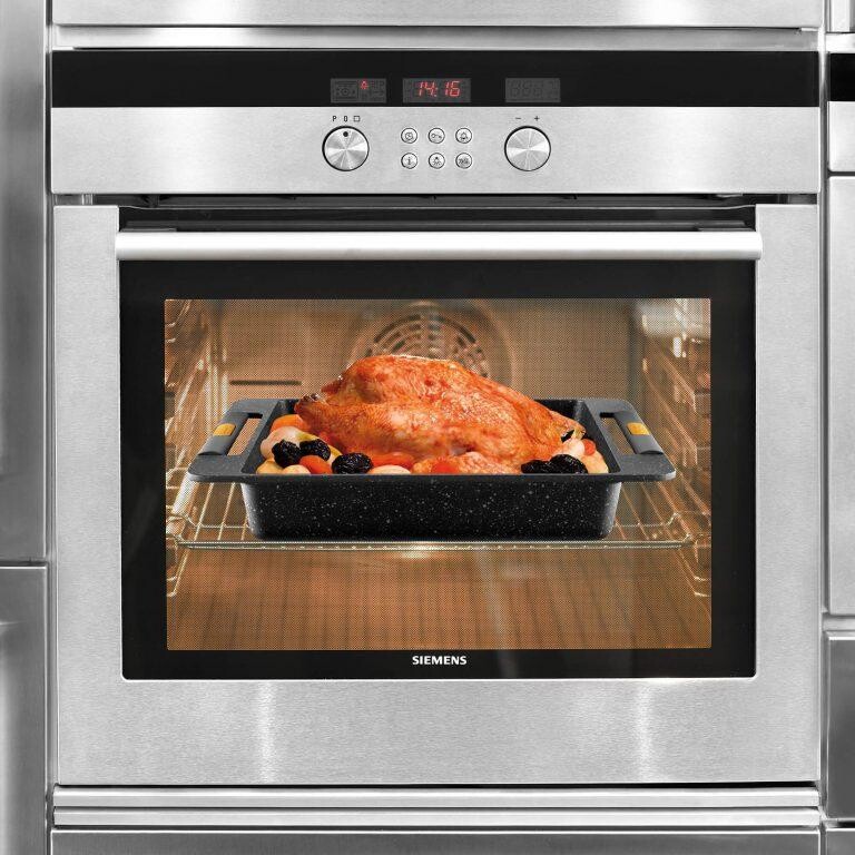 Castey Vulcano Serisi Düz Tepsi Tava 40 cm - 4