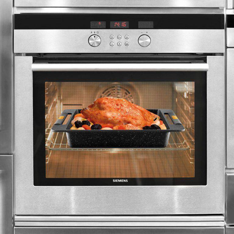 Castey Vulcano Serisi Düz Tepsi Tava 40 cm - 4