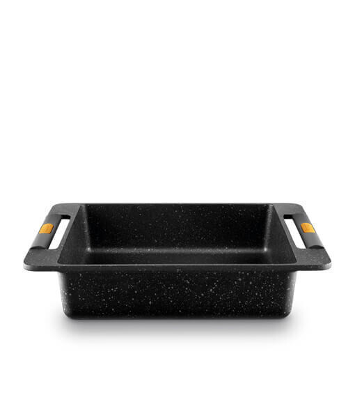 Castey Vulcano Serisi Kızartma Tavası + Temperli Cam Kapak 40 cm - 3