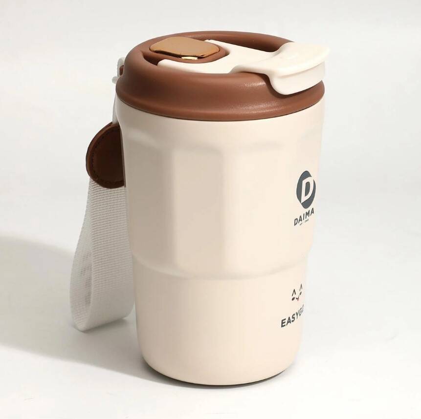 Daima EasyGo Bardak Termos Beyaz 380 ml - 2