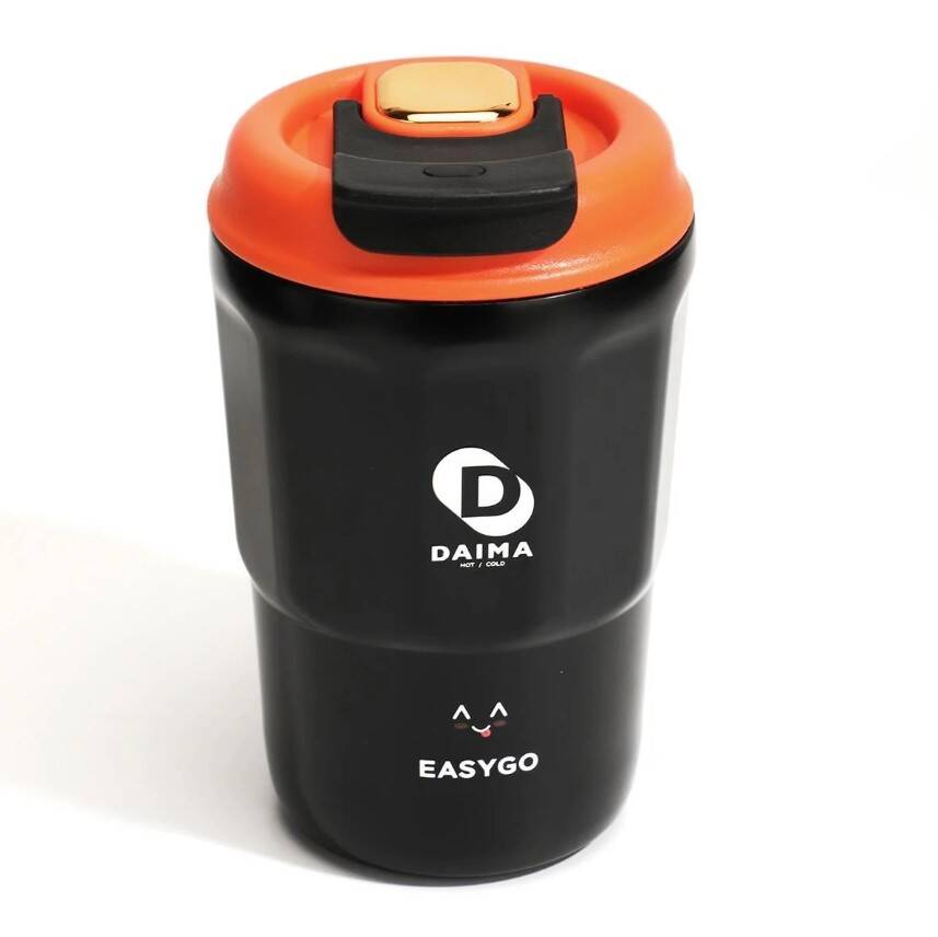 Daima EasyGo Bardak Termos Siyah 380 ml - 2