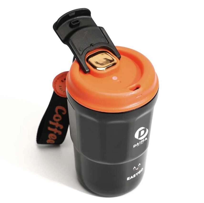 Daima EasyGo Bardak Termos Siyah 380 ml - 3