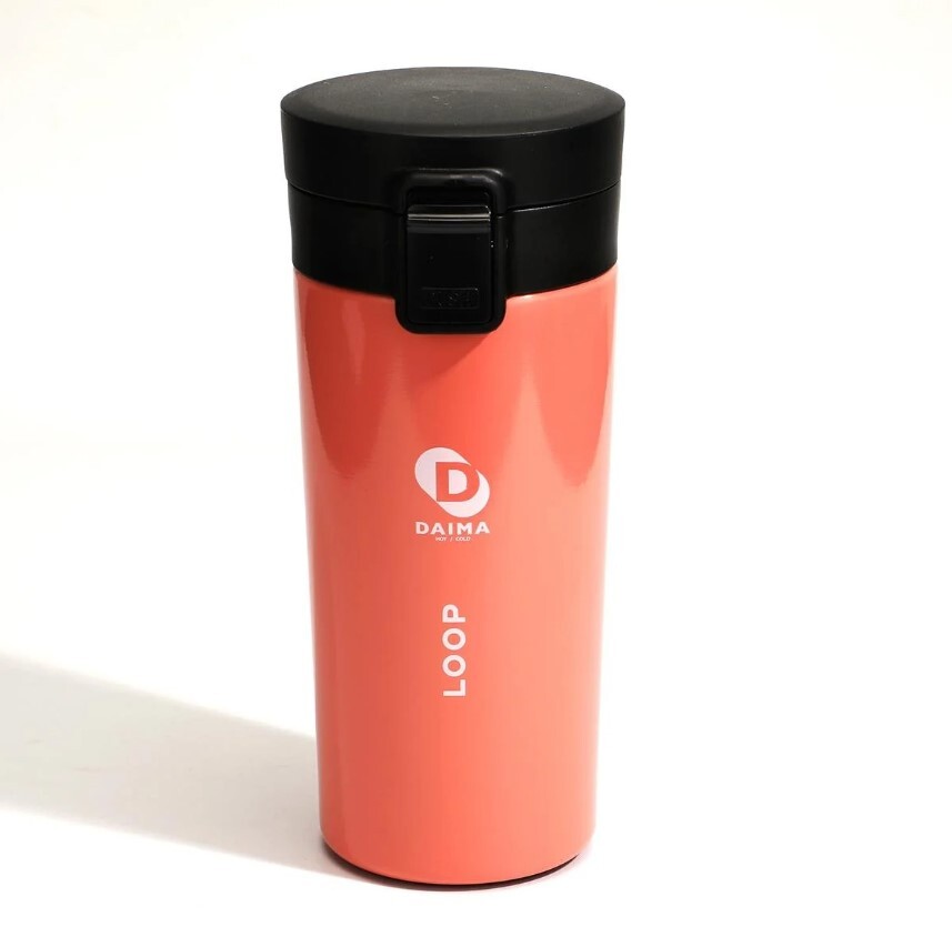 Daima Loop Bardak Termos Pembe 380 ml - 3