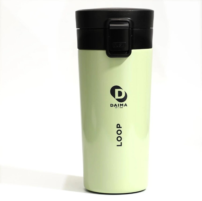 Daima Loop Bardak Termos Yeşil 380 ml - 1