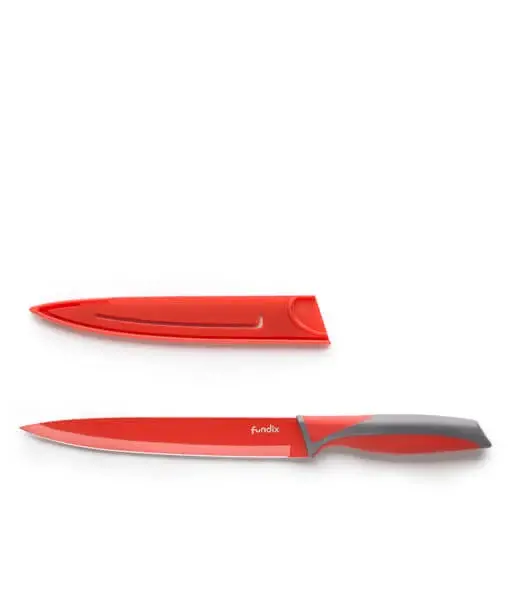 Castey Dilimleme Bıçağı Kırmızı 20 Cm - 1