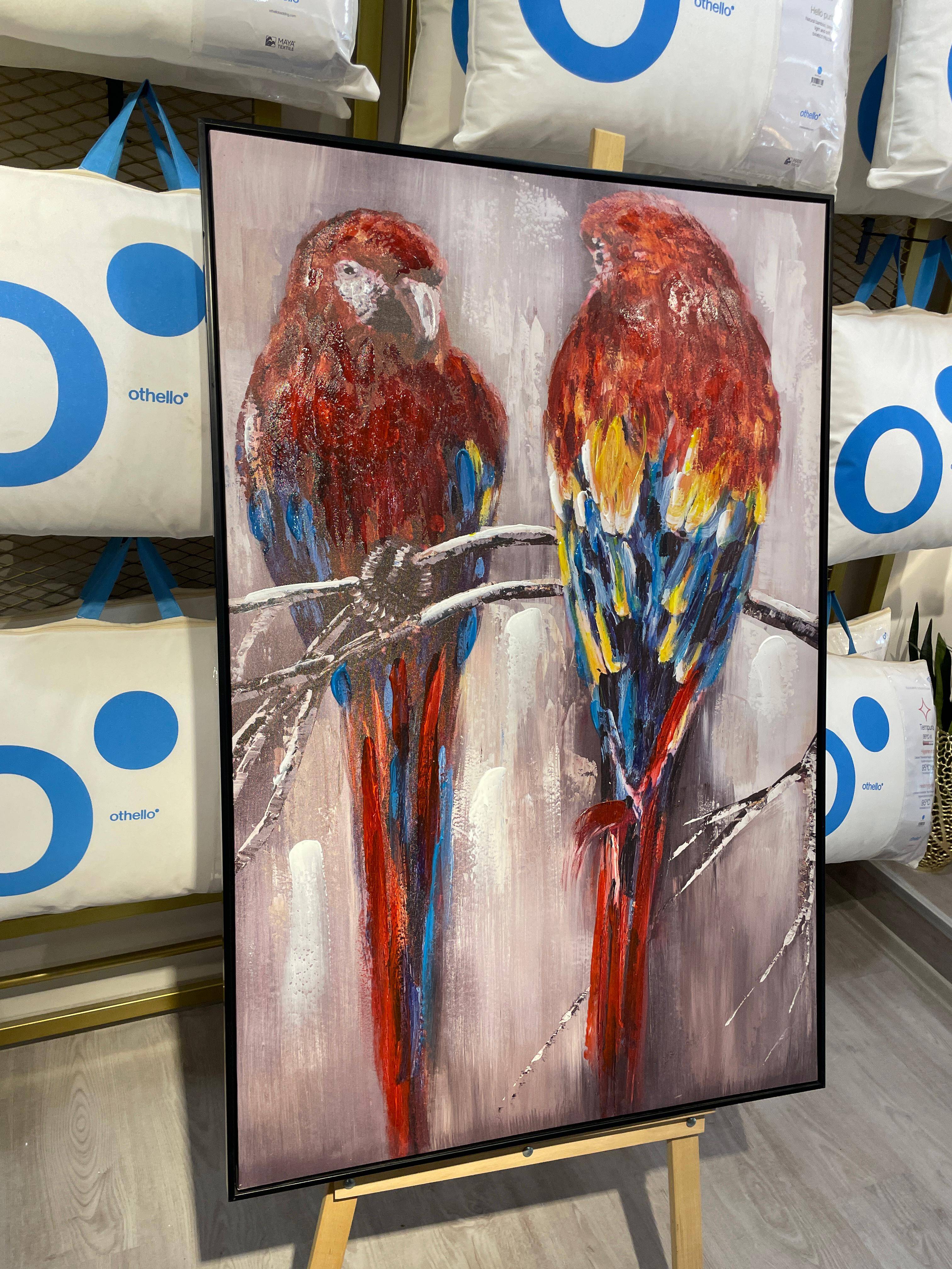 DOKULU KANVAS TABLO 80*120 CM - 3