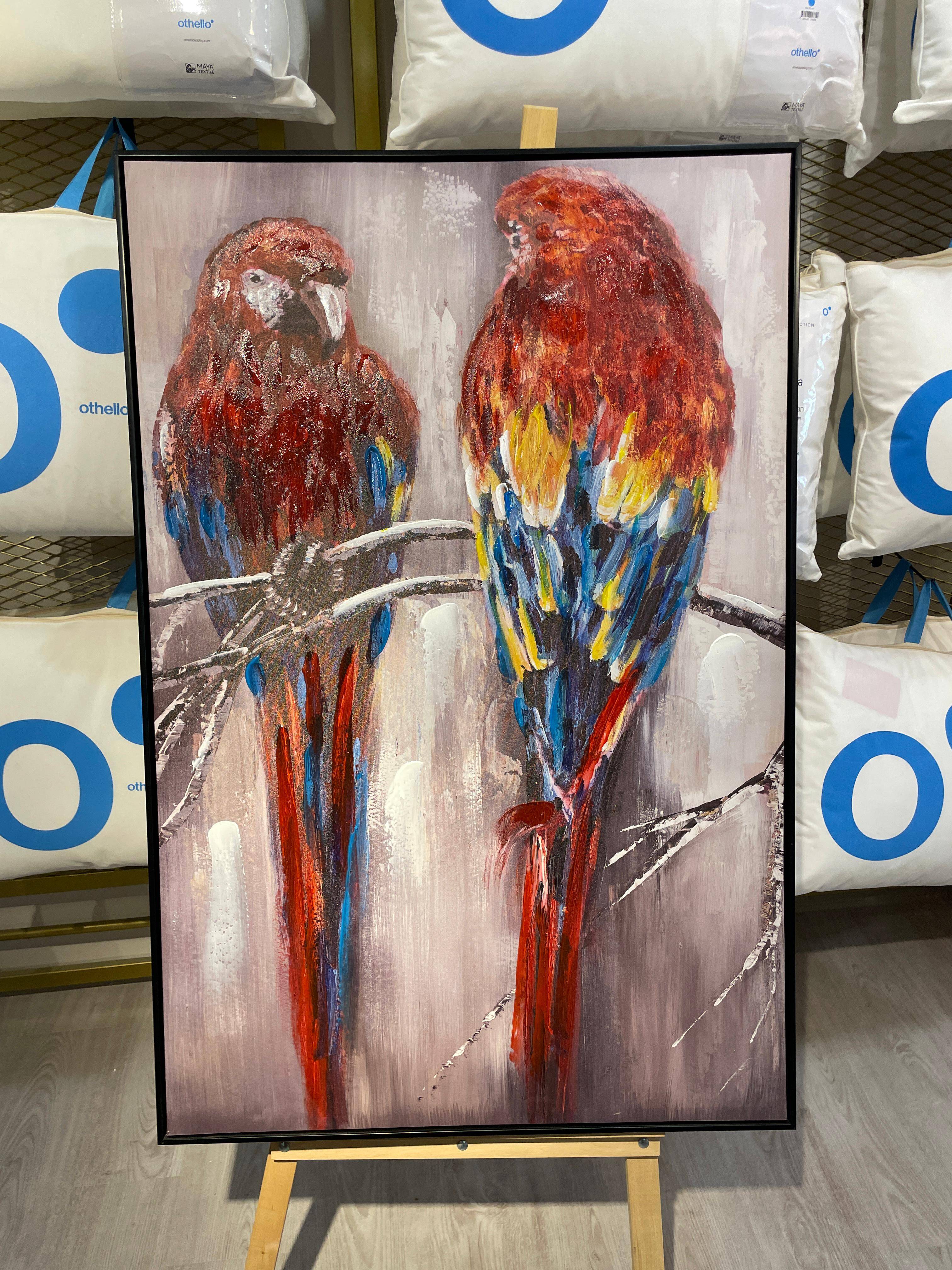 DOKULU KANVAS TABLO 80*120 CM - 1