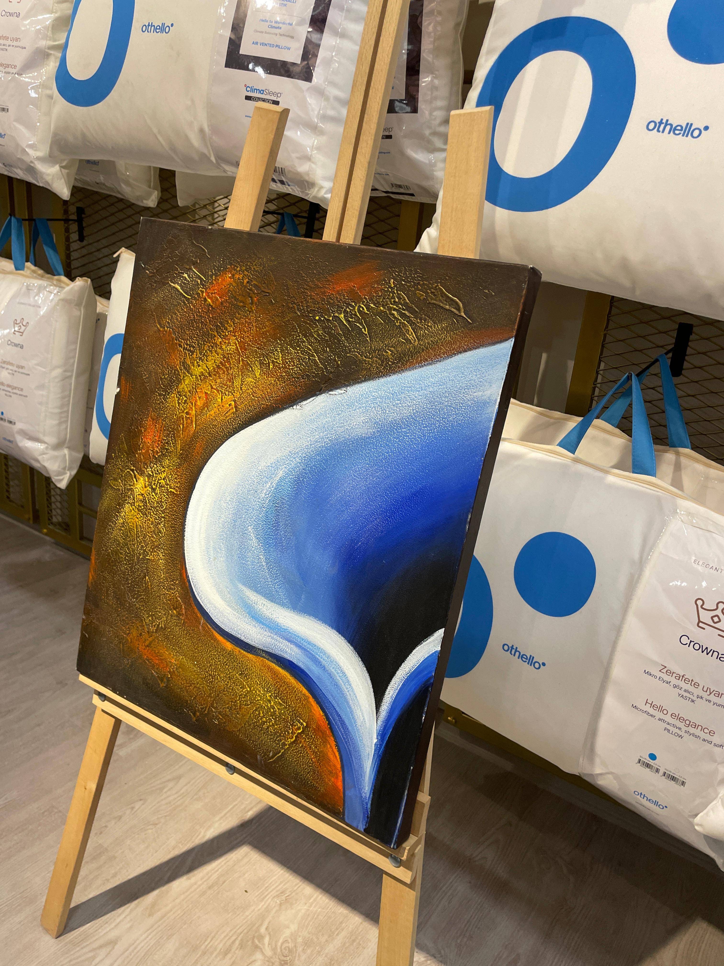 DOKULU TABLO 50*60 CM - 2