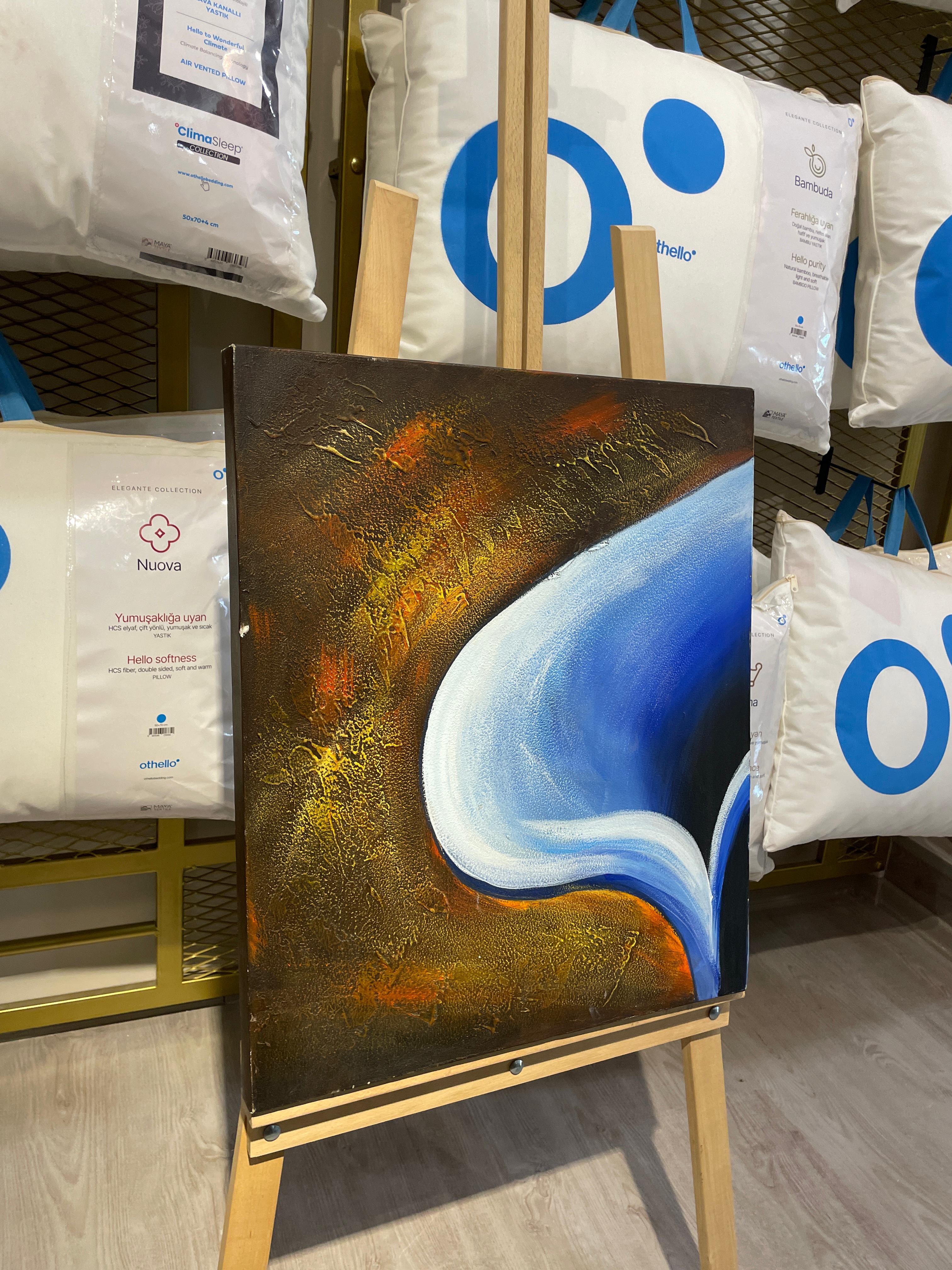 DOKULU TABLO 50*60 CM - 3