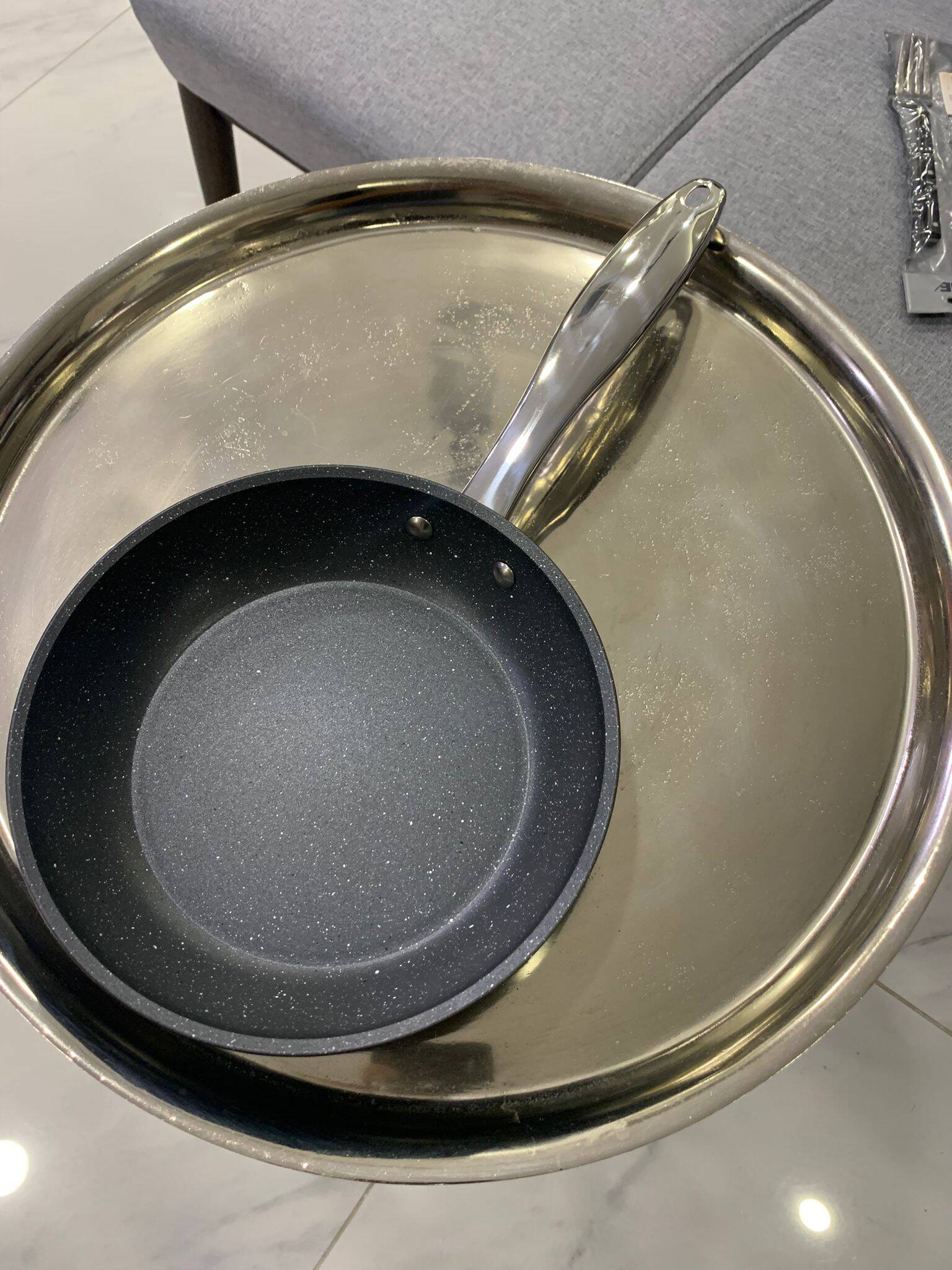 DORA 20 Cm Granit Tava Sade - 2
