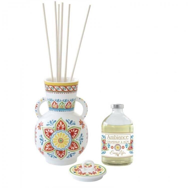 Easy Life Ambiance Porselen Koku Difüzör Seti 400 ml - Sevilla Oranj - 1