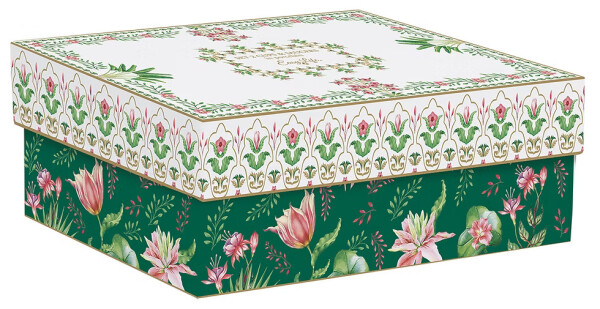 Easy Life Botanic Chic4 Parça Porselen Meze Seti Akasya Tepsili 29 x 13 cm - 2