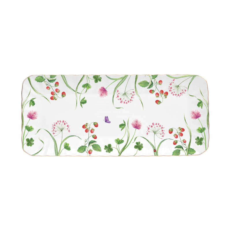Easy Life En Plain Air Porselen Sunumluk 20 x 13 cm - 1