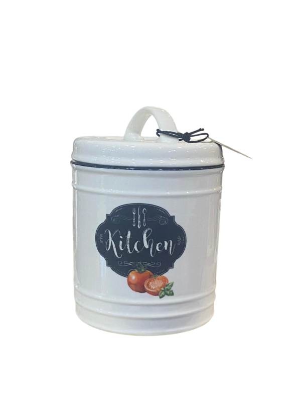 Easy Life Kitchen Basic Porselen Kavanoz - 1