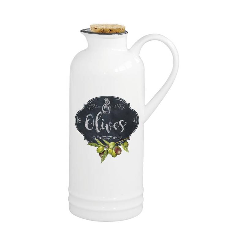 Easy Life Kitchen Basic Porselen Yağ & Sirke Şişesi 500 ml - 1