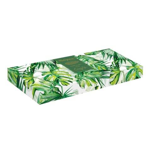  Easy Life Madagascar Porselen Servis Tabağı 39 x 16 cm - Beyaz - 2
