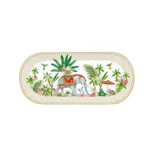 Easy Life Marajah Porselen Oval Sunumluk 33,5 x 15 cm - 1