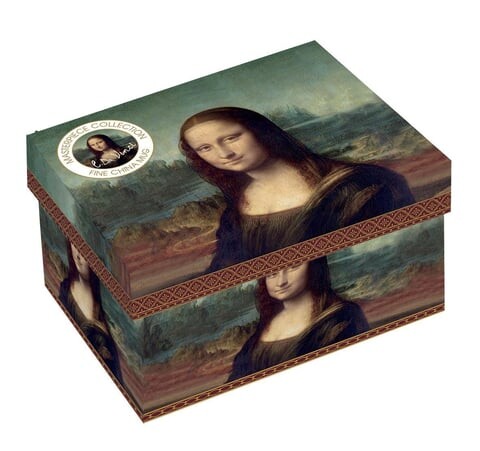 Easy Life MasterPiece Fine China Kulplu Bardak 300 ml. The Mona Lisa - 2