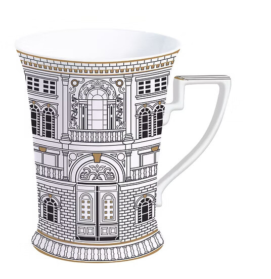 Easy Life Palazzo Porselen Kulplu Bardak 300 ml - 1