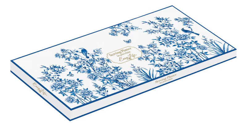 Easy Life Paradise Garden Porselen Sunumluk 20 x 13 cm - 2