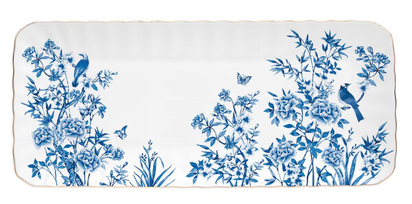 Easy Life Paradise Garden Porselen Sunumluk 36 x 16 cm - 1