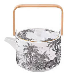 Easy Life Rain Forest Porselen Çaydanlık 800 ml - 1