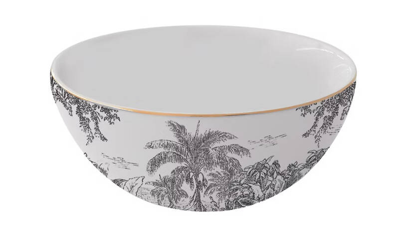 Easy Life Rain Forest Porselen Kase 12 cm - 1