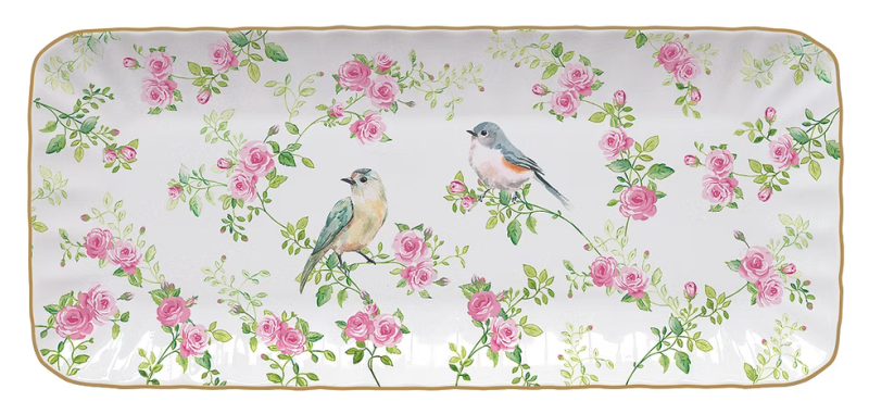 Easy Life Spring Time Porselen Sunumluk 36 x 16 cm - 1