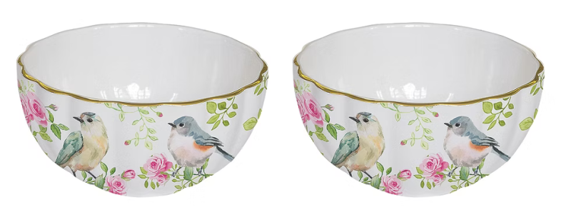 Easy Life Spring Time2'li Porselen Kase Seti 12 cm - 1