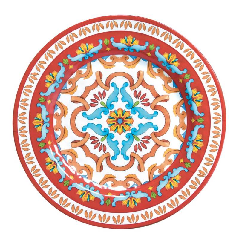 Easy Life Volterra Melamin Servis Tabağı 27 cm - 1