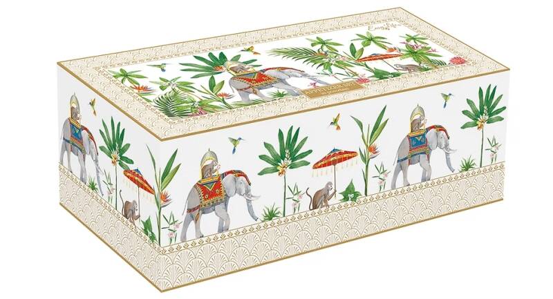  Easy Life Marajah 4 Parça Porselen Meze Seti Bambu Tepsili 29 x 13 cm - 2