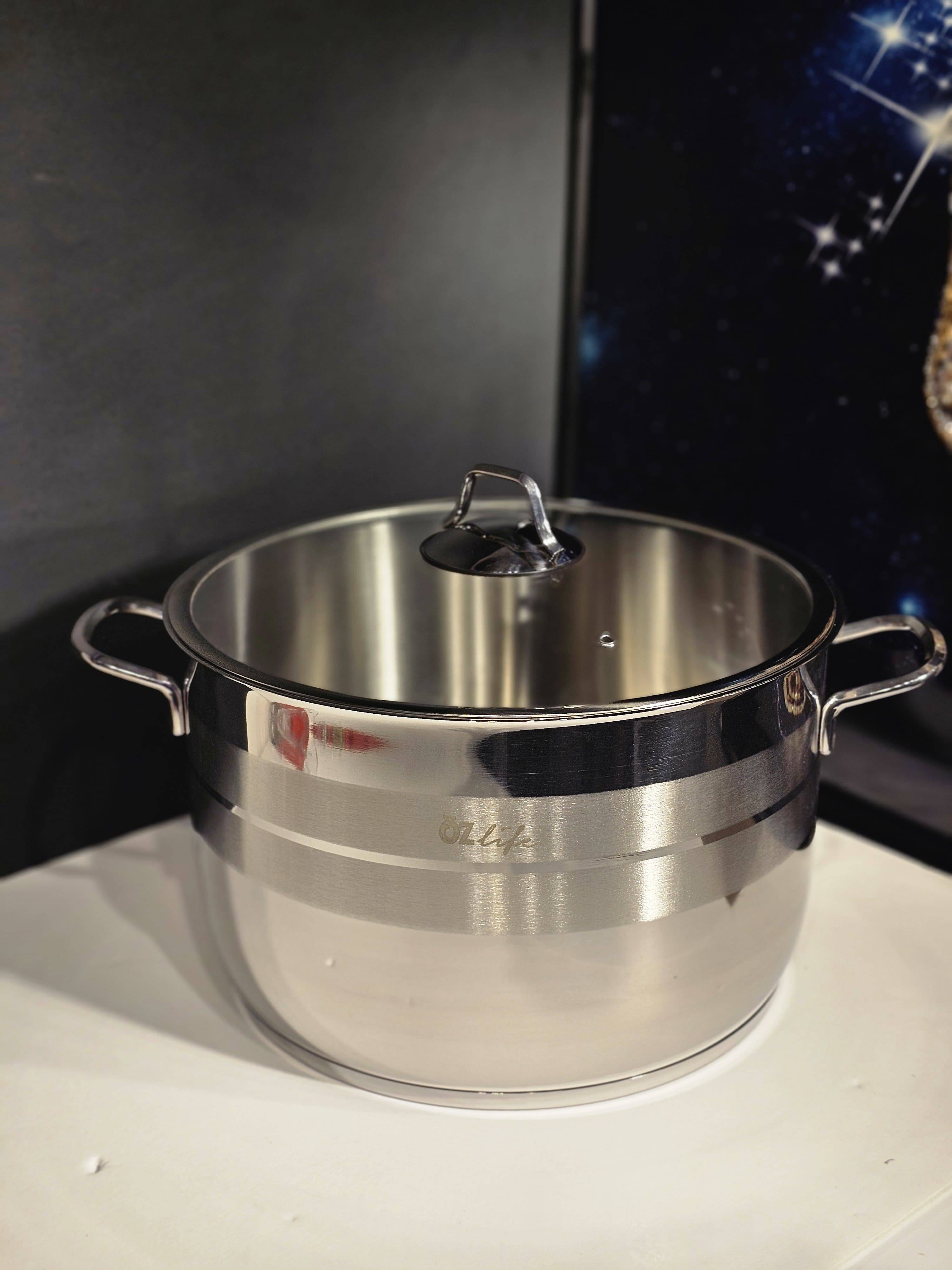EKİN 34 Cm 2 Parça Derin Tencere 20.0 Lt. - 5
